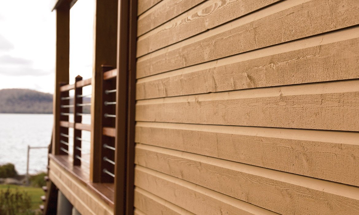 Wood siding, skillfully installed by siding professionals in Woodstock, Ontario
